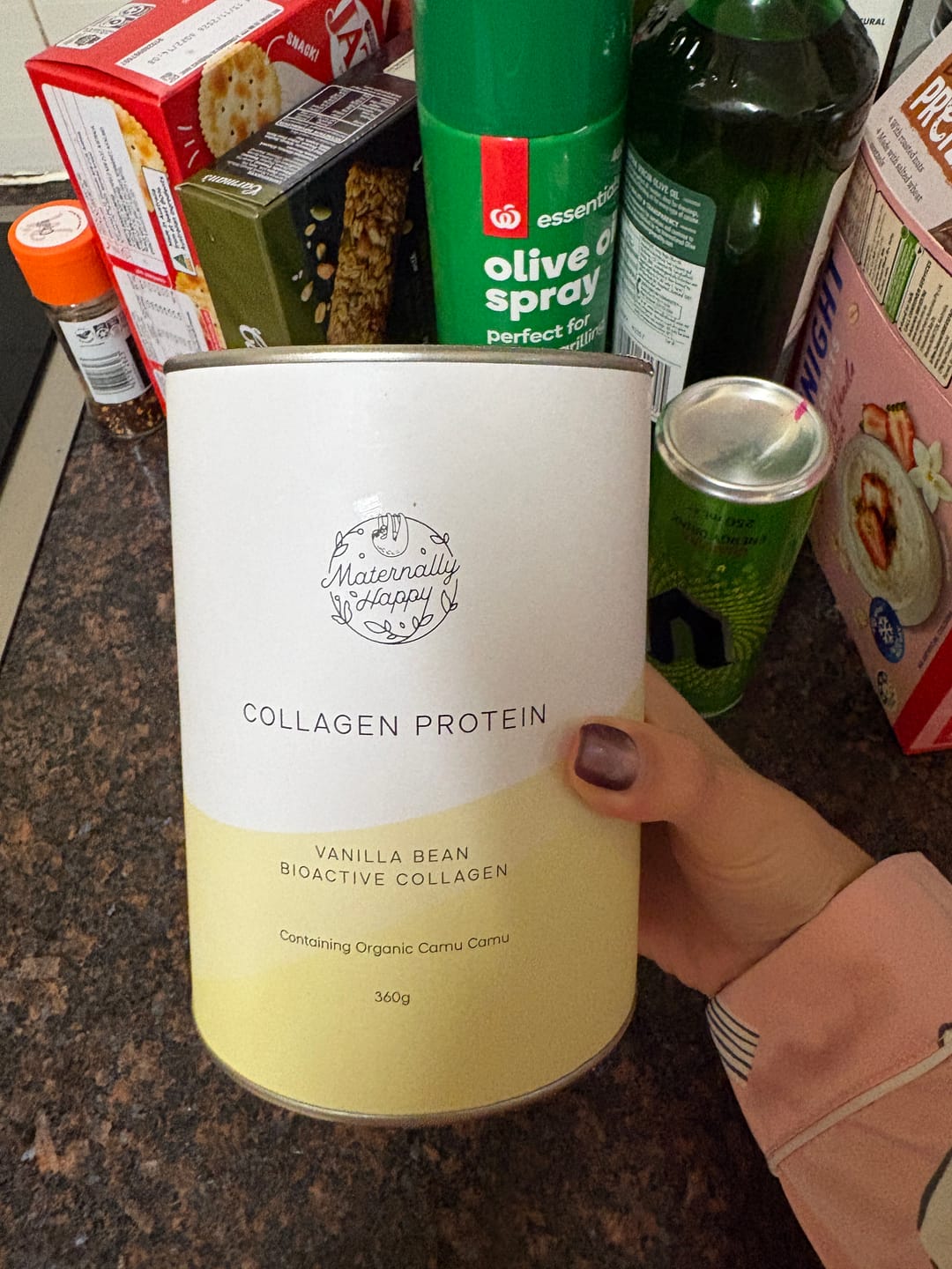 Customer photo review of Collagen Protein | Vanilla Bean