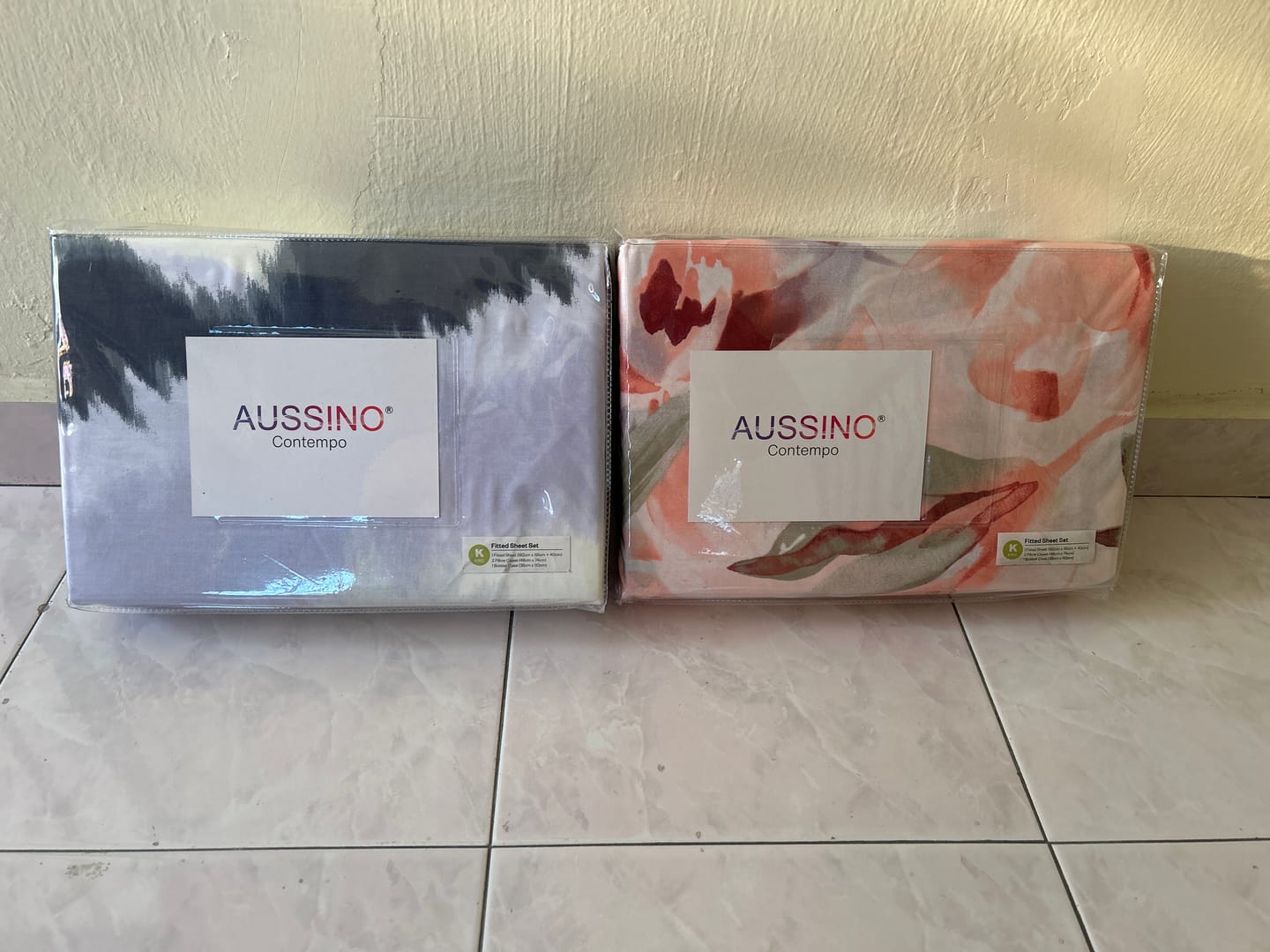 Customer photo review of ⚡FLASH SALE⚡ Mother’s Day Bundle- Contempo Helena 100% Cotton Fitted Sheet Set