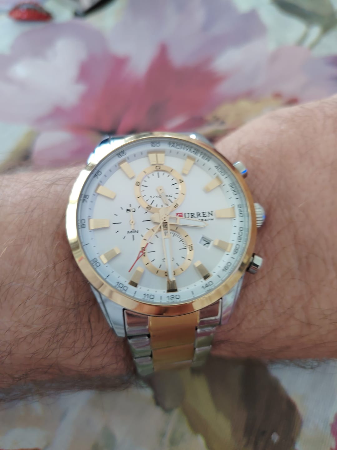 Customer photo review of Curren Monte Carlo® orologio uomo acciaio