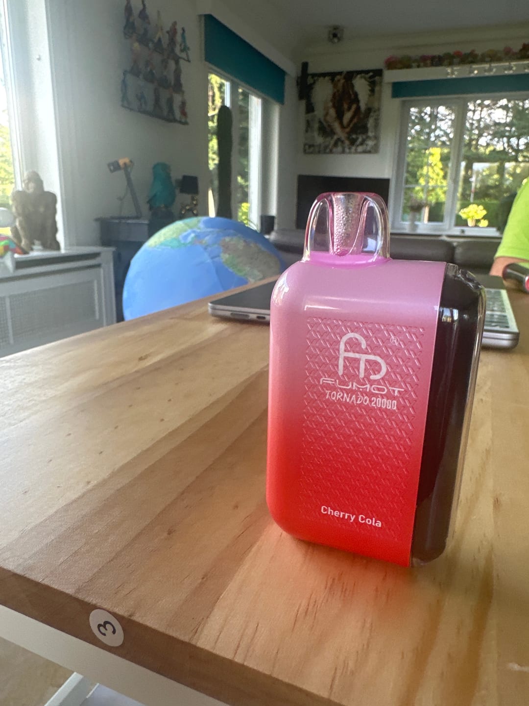 Customer photo review of RandM Tornado 20000 Puffs Disposable Vape (Box of 10)