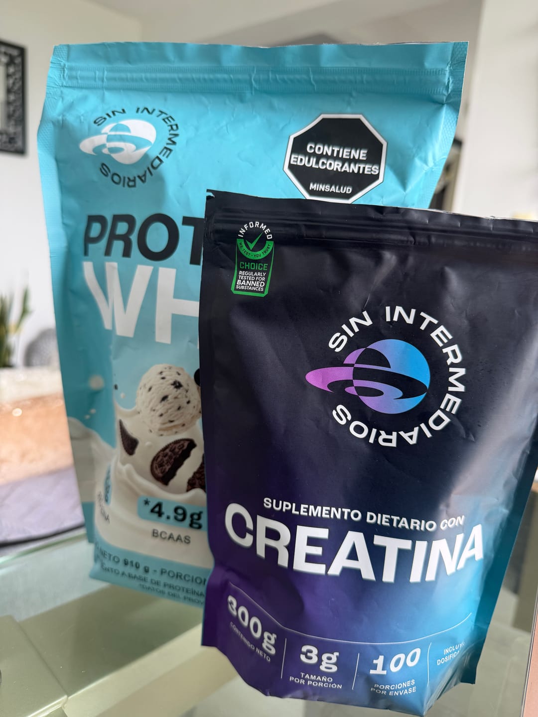 Customer photo review of BCAAs sabor Limón - Mandarina (2:1:1)