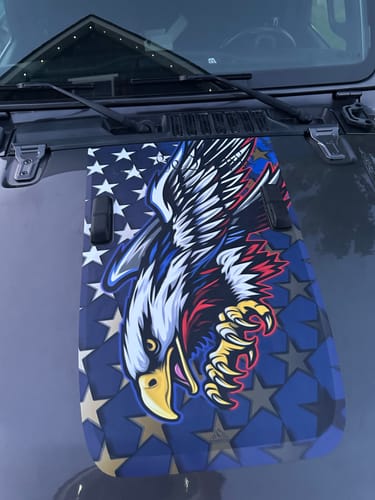 Customer photo review of Gladiator Paint Protection Vinyl PPV: JT Tailgate