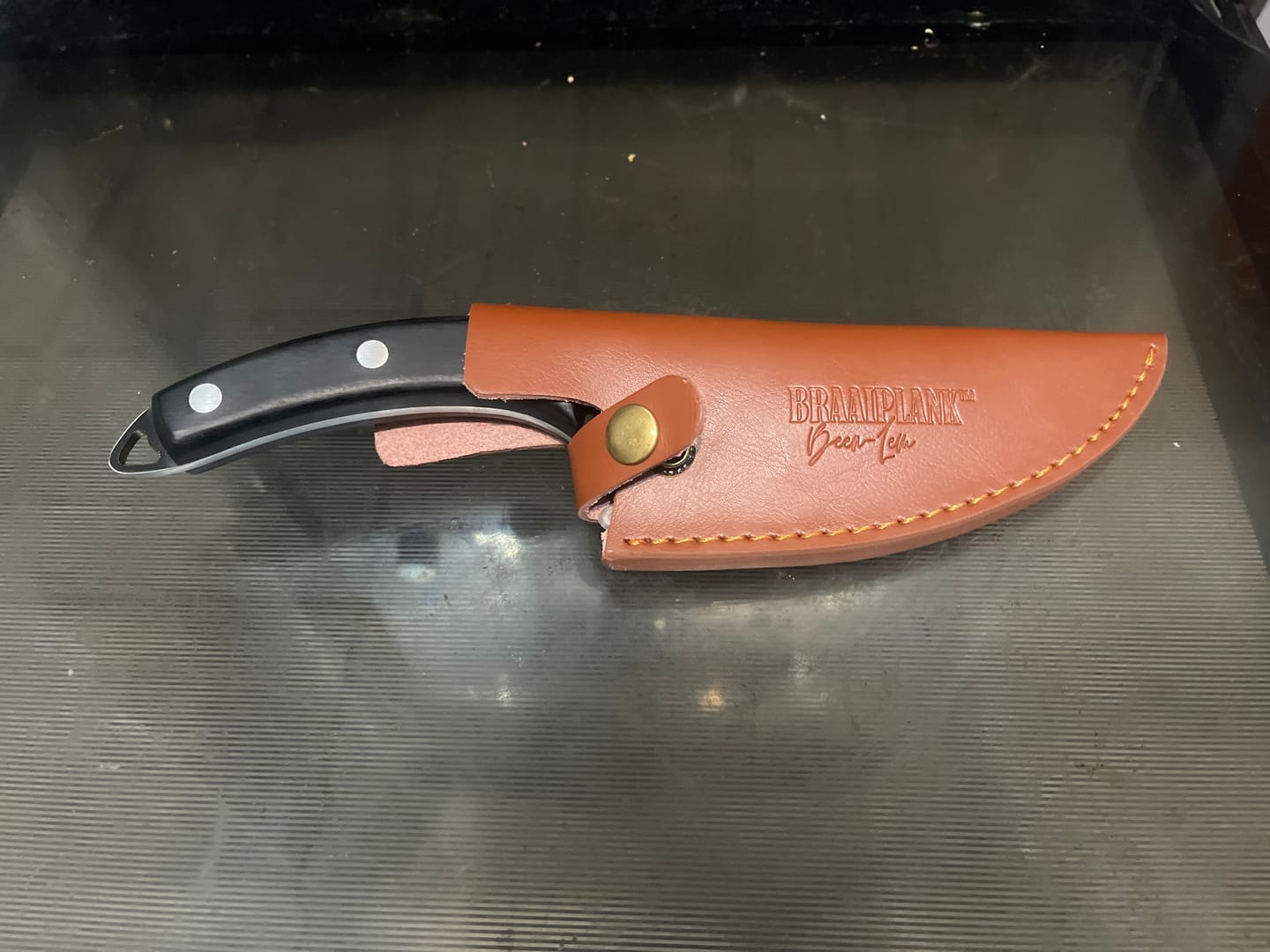 Customer photo review of BRAAIPLANK™ "BEENLEM" HAMMER FORGED BONING KNIFE