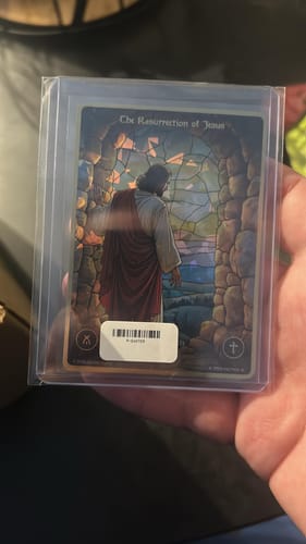 Customer photo review of The Resurrection of Jesus – Stained Glass Promo (P107)