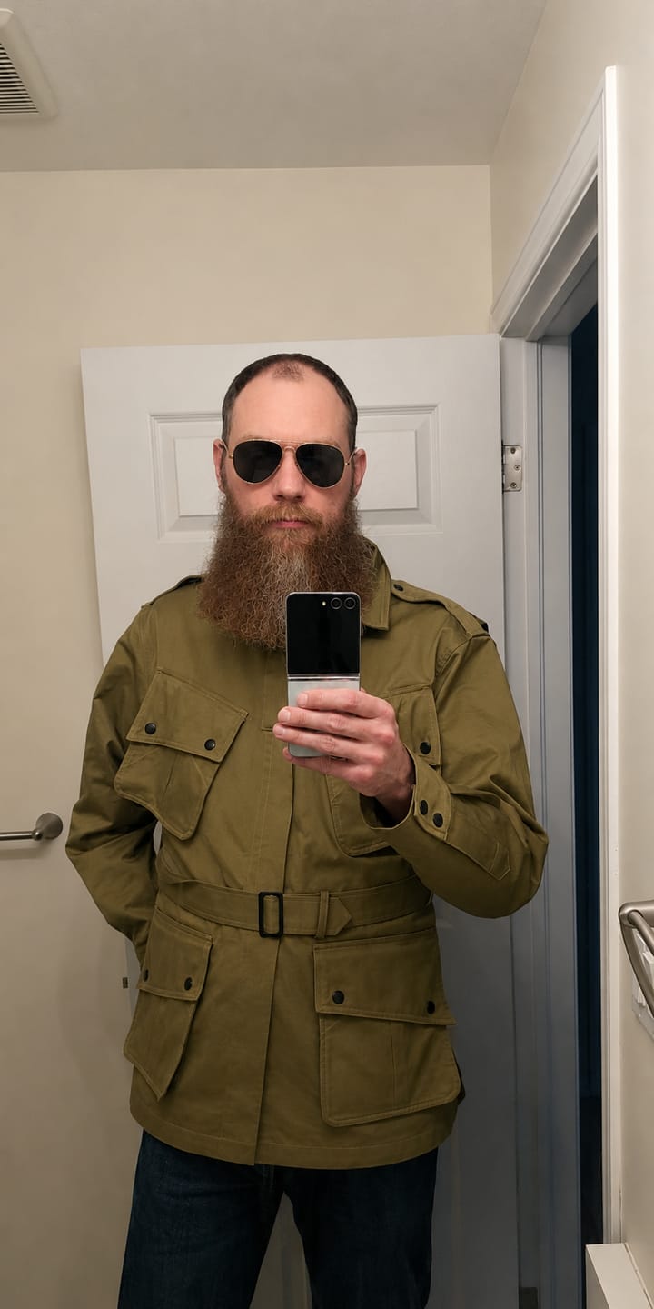Customer photo review of US Army M-42 Airborne Paratrooper Jacket