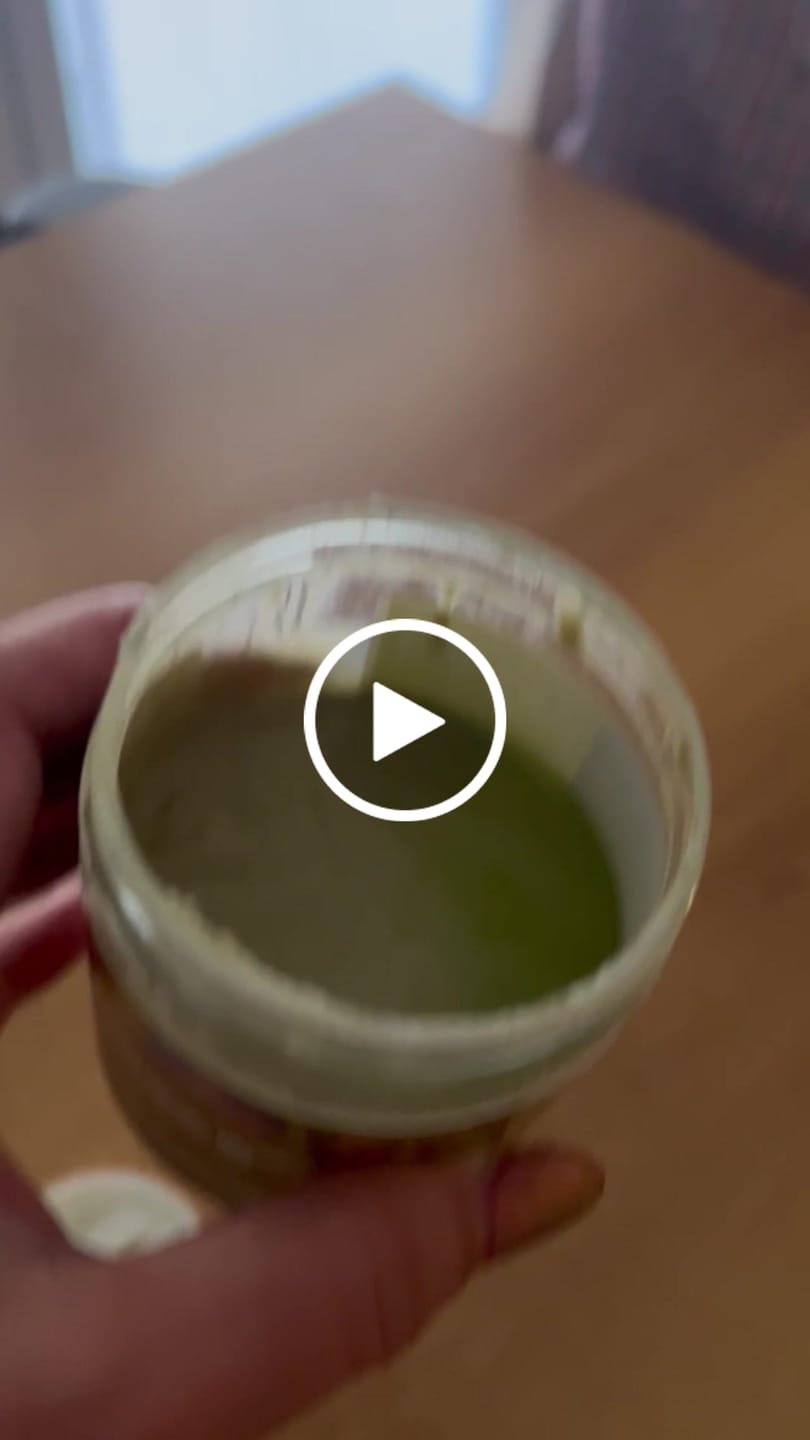 Customer video review of Crema spalmabile proteica al pistacchio