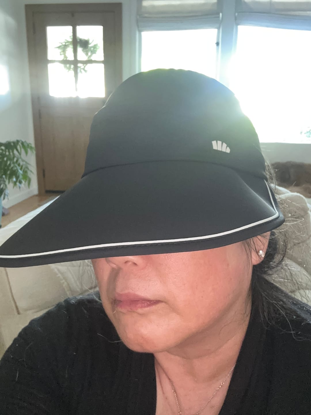 Customer photo review of Women's Wide Brim Sun Protection Hat UPF 100+ BM530