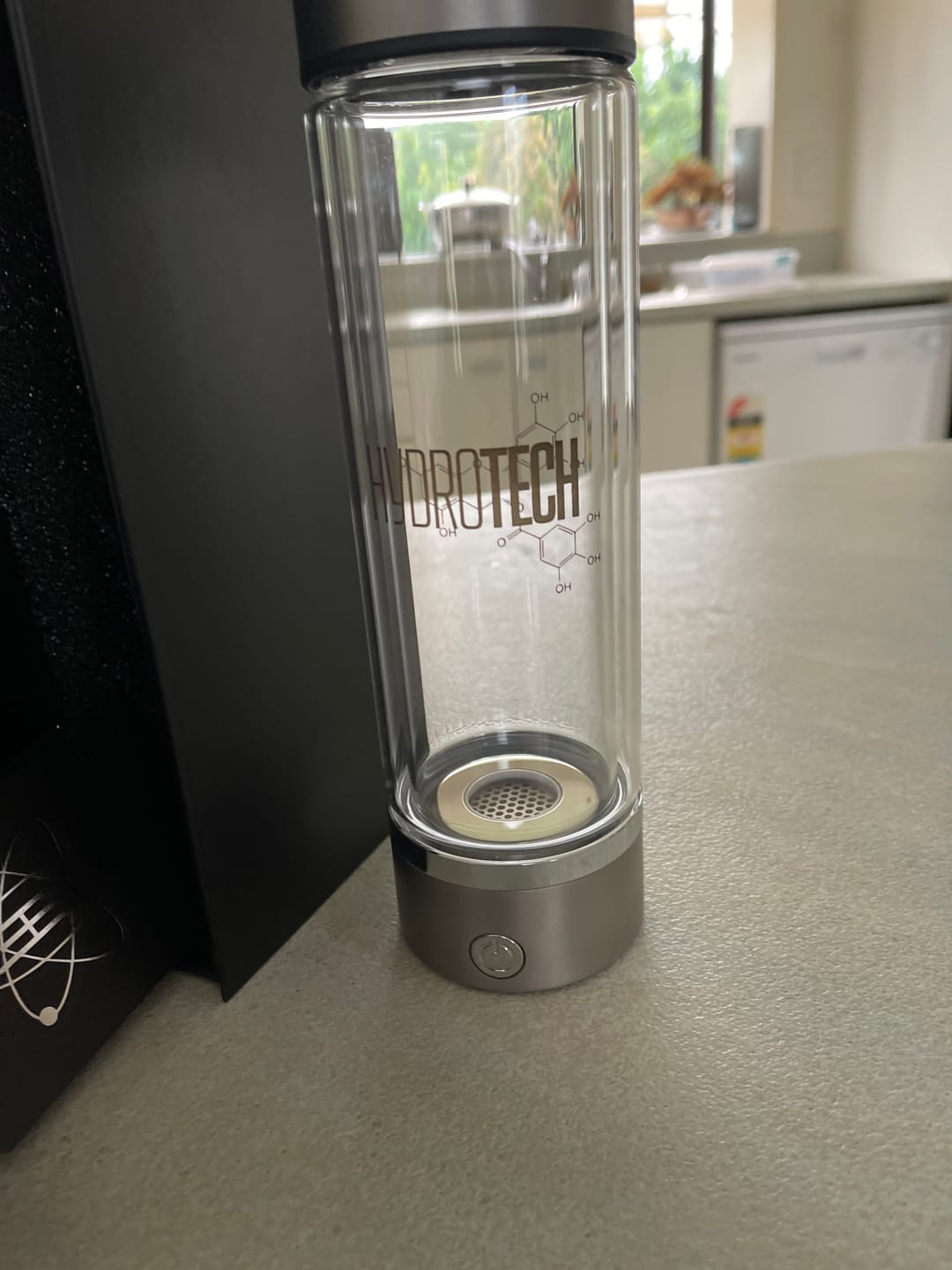 Customer photo review of Hydrogen Water Bottle