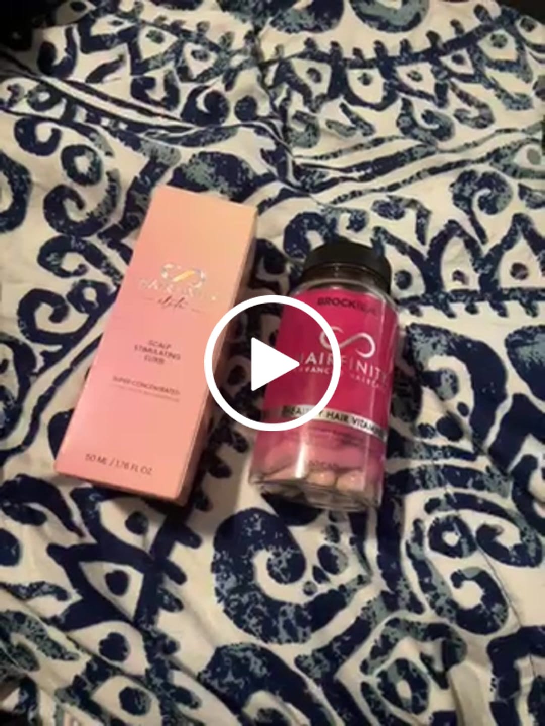 Customer video review of Healthy Hair Vitamins