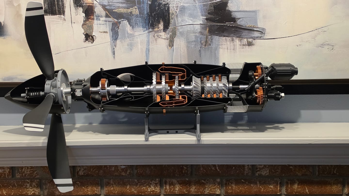 Customer photo review of PT6E Turboprop Engine - E02