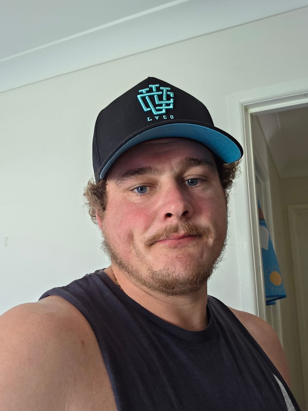 Customer photo review of LVCO Midnight Mint A-Frame Snapback