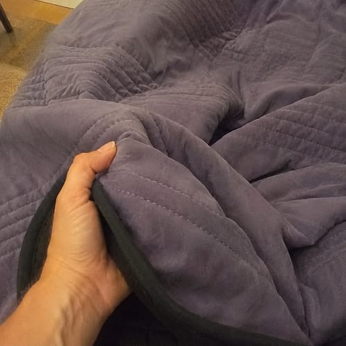Customer photo review of NuvoDreams™ Cooling Blanket - 50% OFF + FREE SHIPPING LAST DAY PROMOTION!