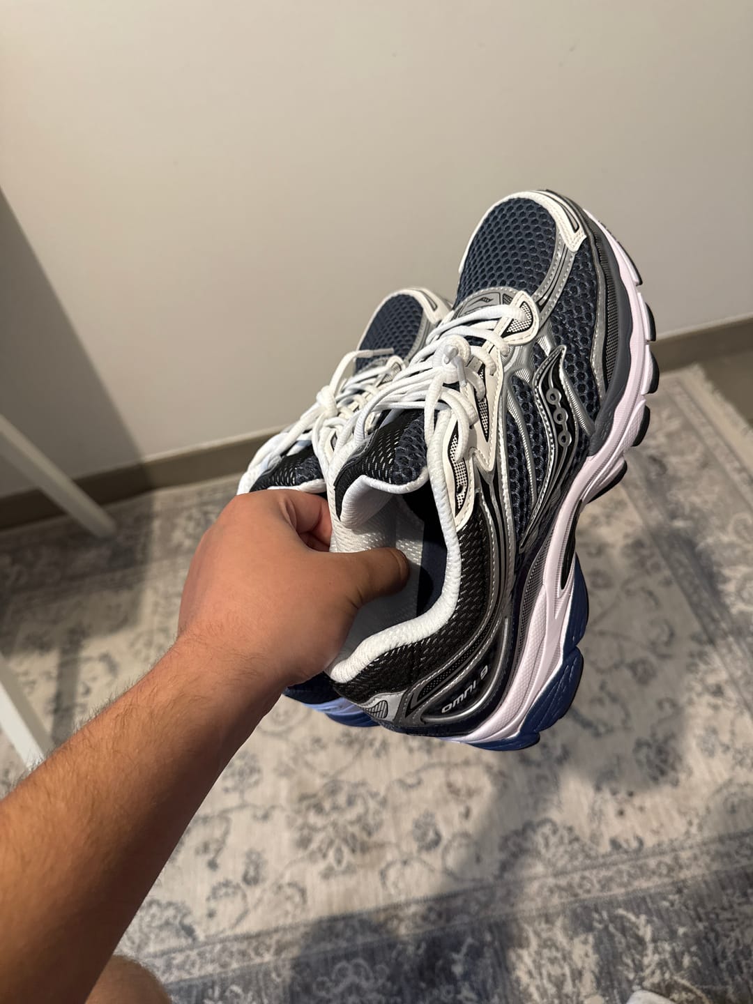 Customer photo review of OMNI 9  BLUE NAVY