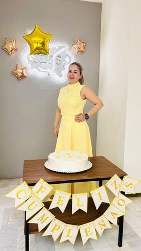 Customer photo review of Camila Peplum  Strap Maxi Vestido