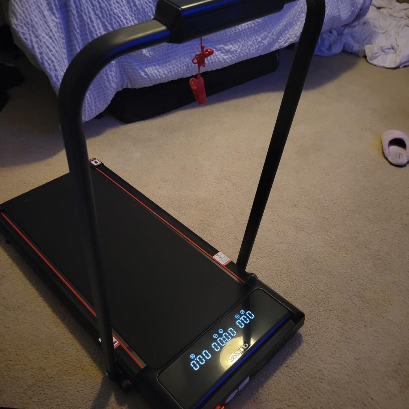 Customer photo review of Umay X5F Folding 3-in-1 Portable Treadmill with 16% Incline Max 10 KM/H