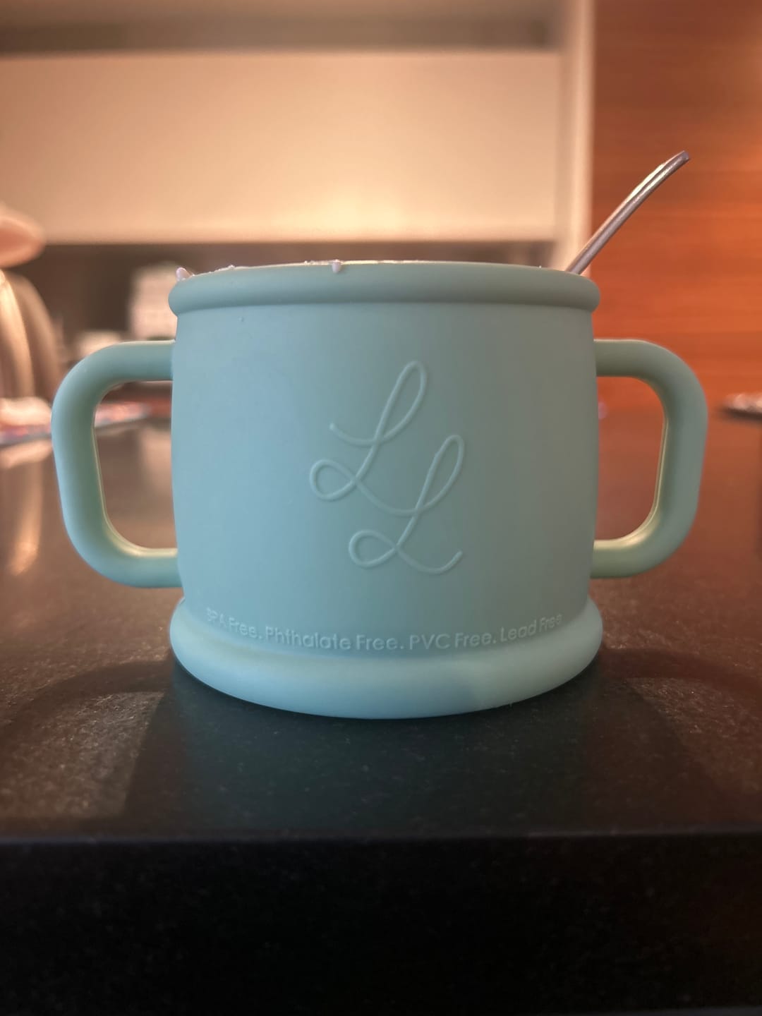 Customer photo review of Coastal Cup: Nontoxic Snack Cup With Lid