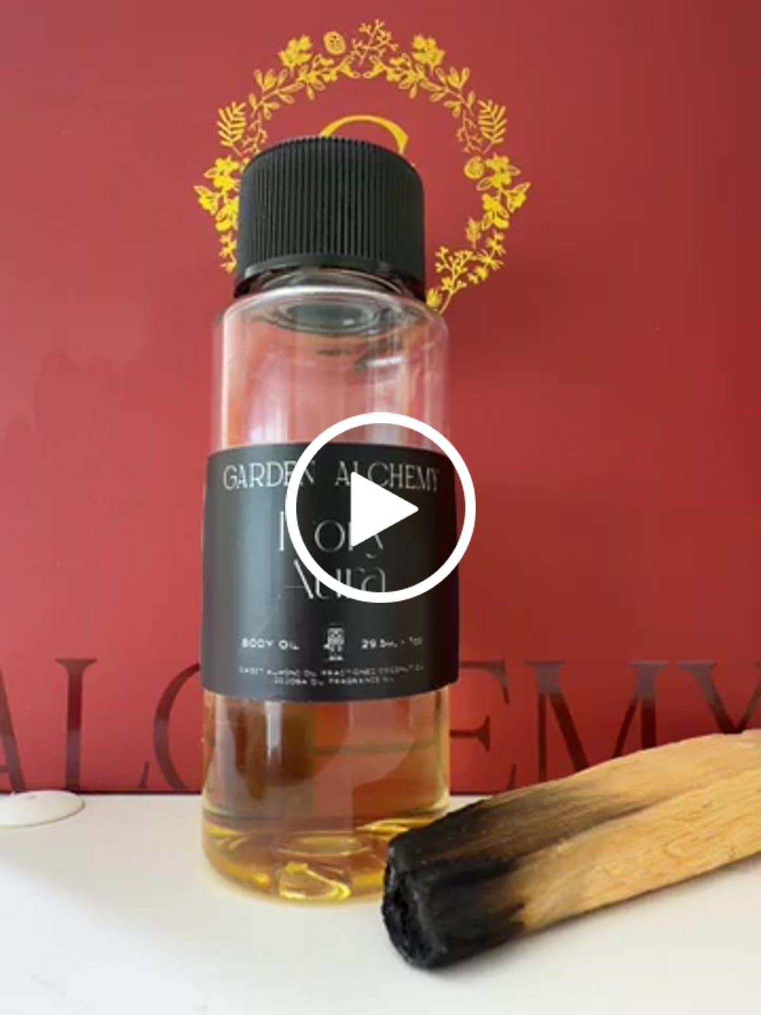 Customer video review of Ivory Aura Body Oil