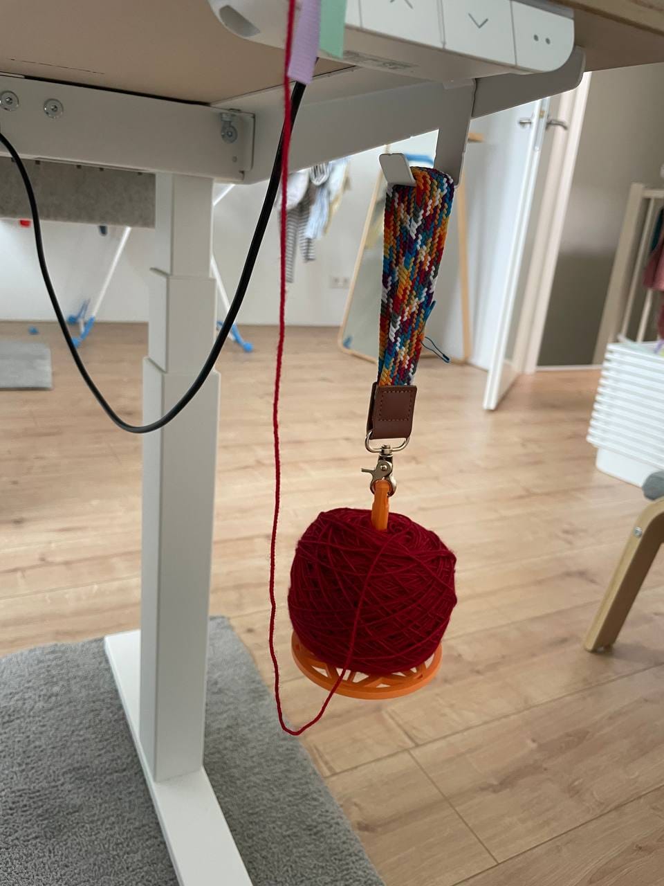Customer photo review of Portable Yarn Holder