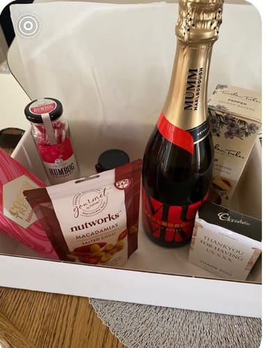 Customer photo review of Thank You Chocolate Label