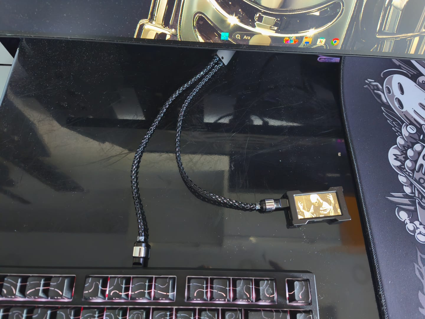 Customer photo review of Wraith Çift Başlıklı Kablo