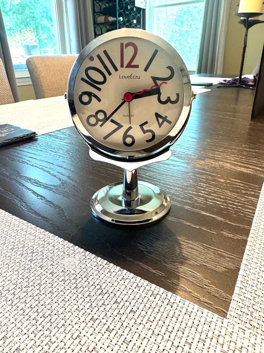 Customer photo review of Orbit Nightlight Alarm Clock