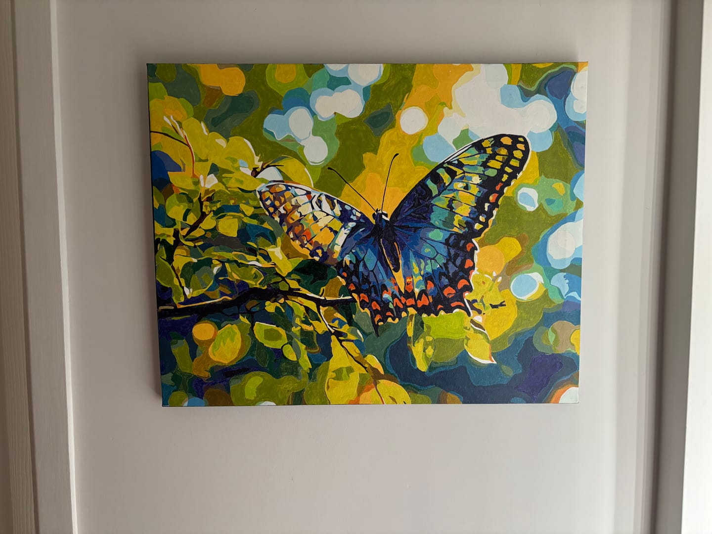 Customer photo review of Sunlit Flutter