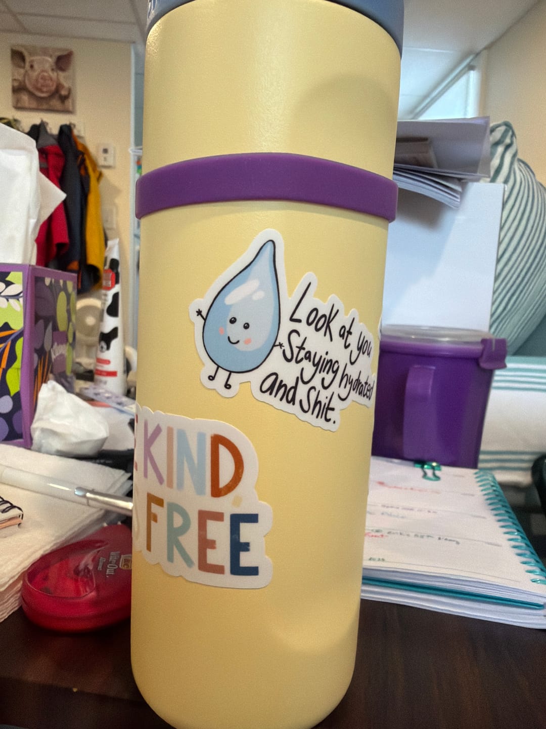 Customer photo review of Be A Good Human Sticker
