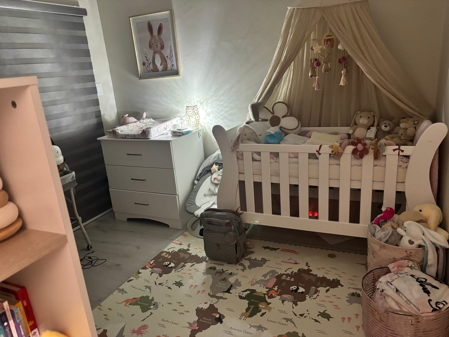Customer photo review of World Map & Road Play Mat