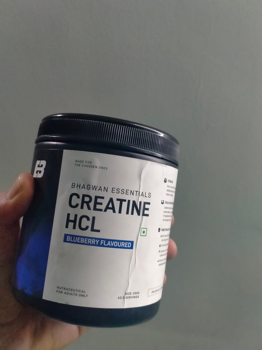 Customer photo review of Creatine HCL + Electrolytes   | 100% Pure