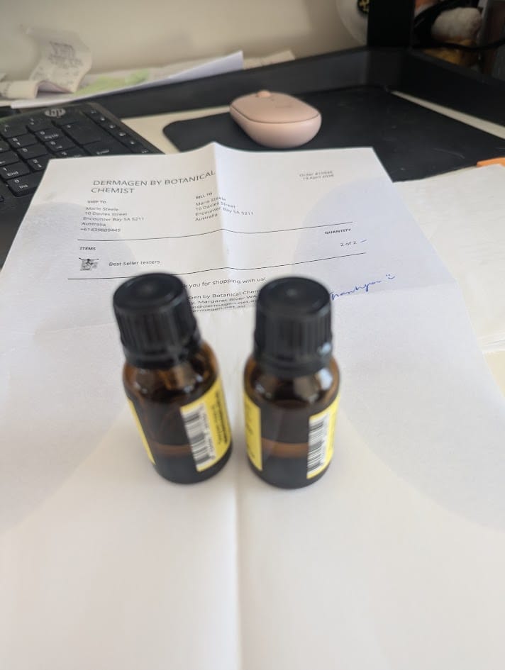 Customer photo review of Best Seller testers