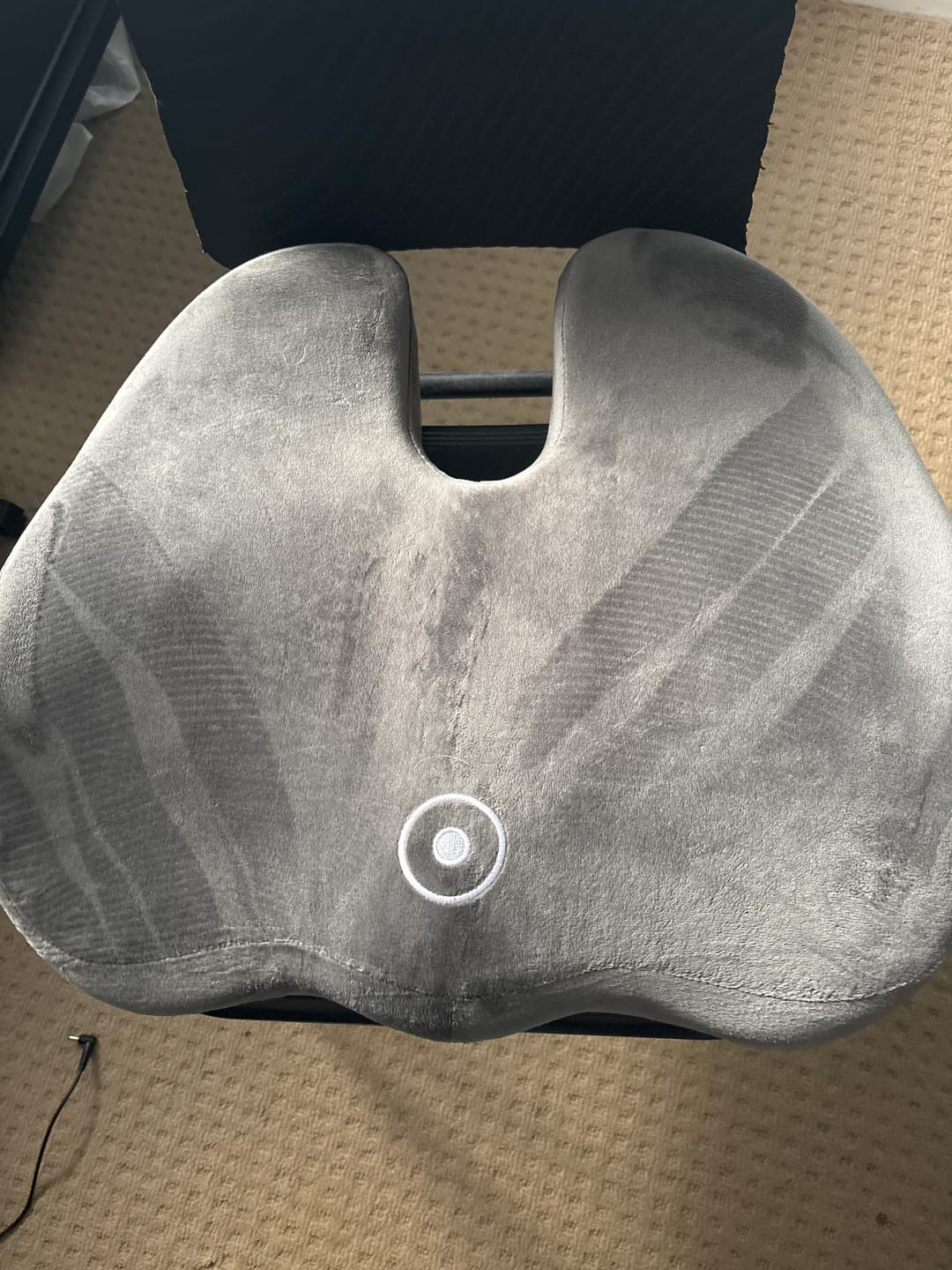Customer photo review of Memory Foam Seat Cushions