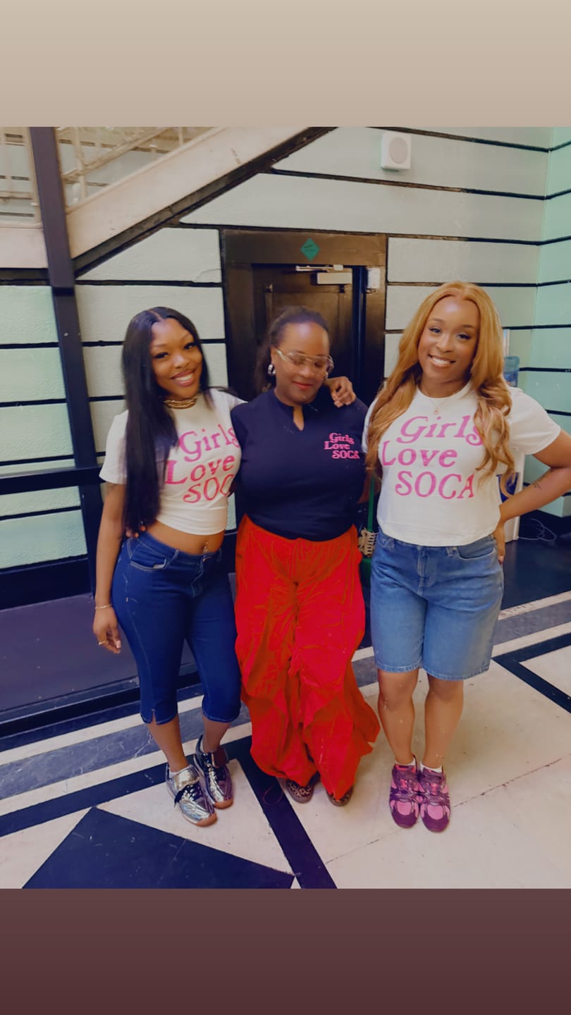 Customer photo review of Girls Love Soca Boxy Crop