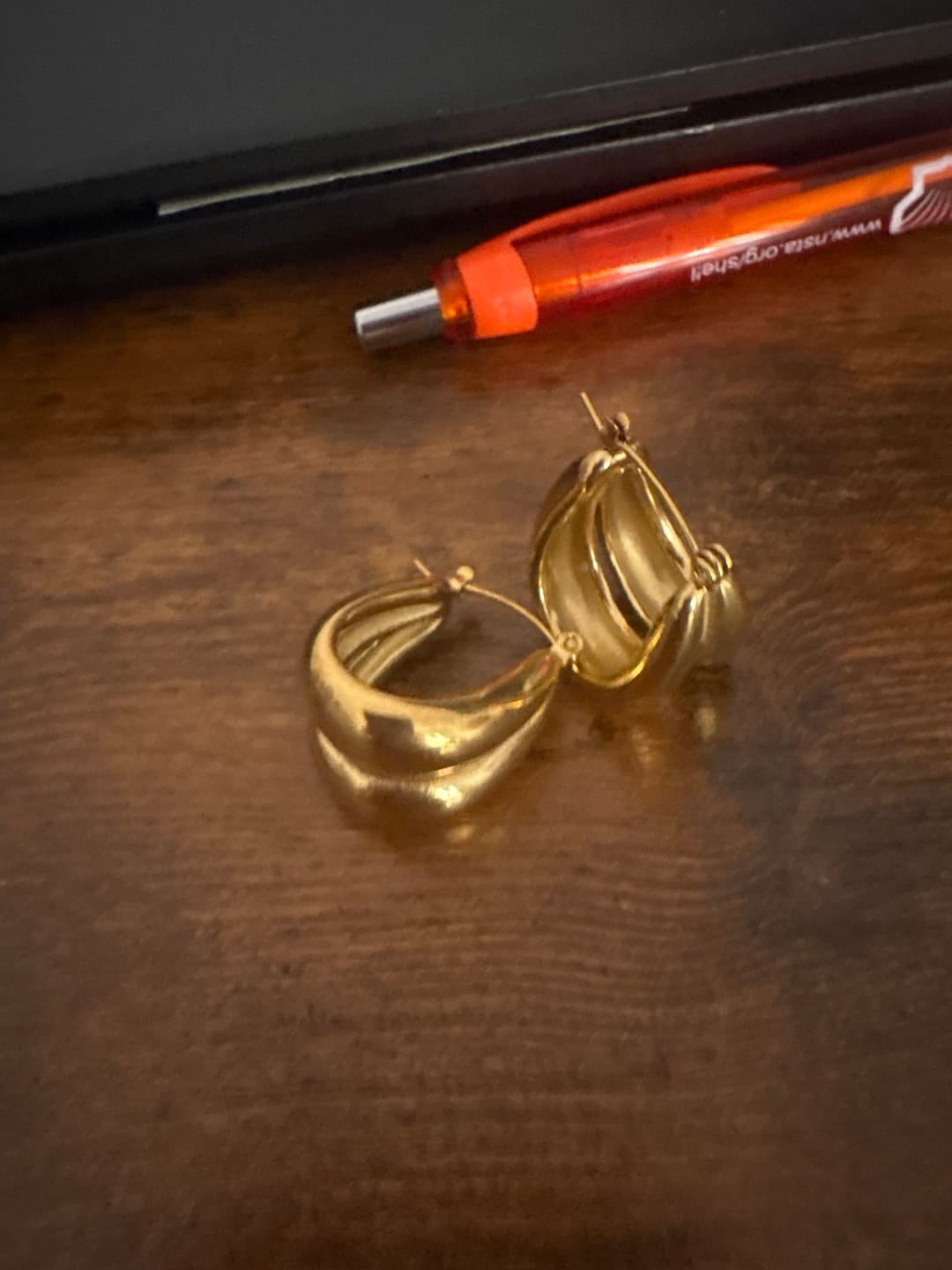 Customer photo review of Deya Earrings