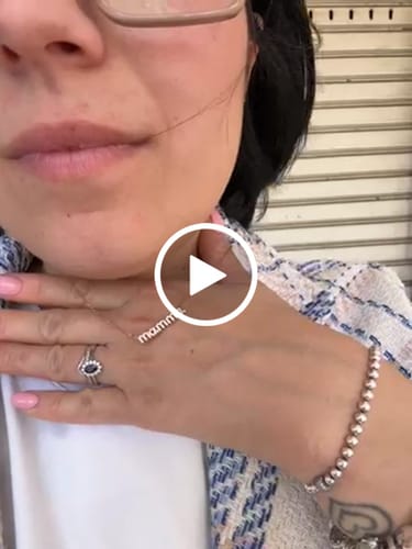 Customer video review of Collana Mamma Brillante