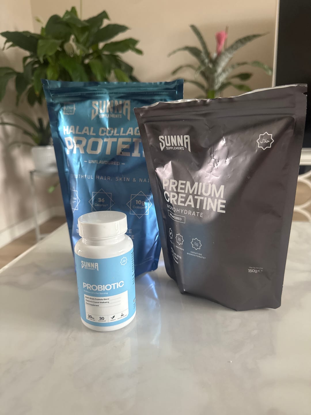Customer photo review of Halal Collagen Protein
