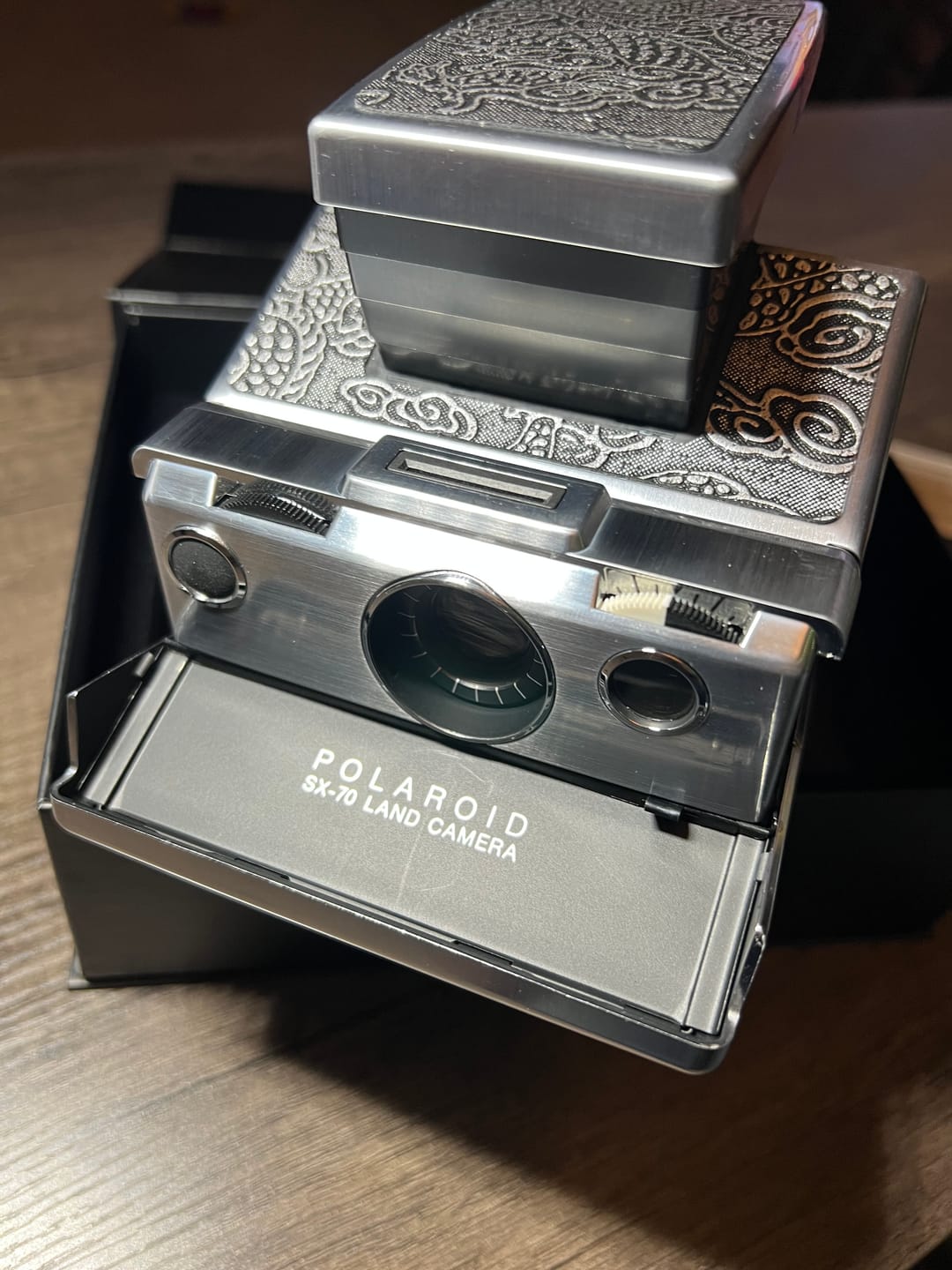 Customer photo review of Polaroid Folding Camera Replacement Button and Installation Service