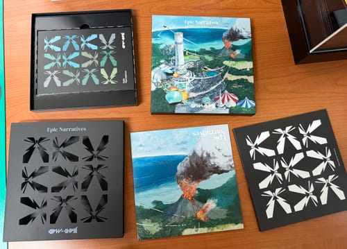 Customer photo review of BAND-MAID "Epic Narratives" Limited Edition (CD + Blu-ray + Photo Book)