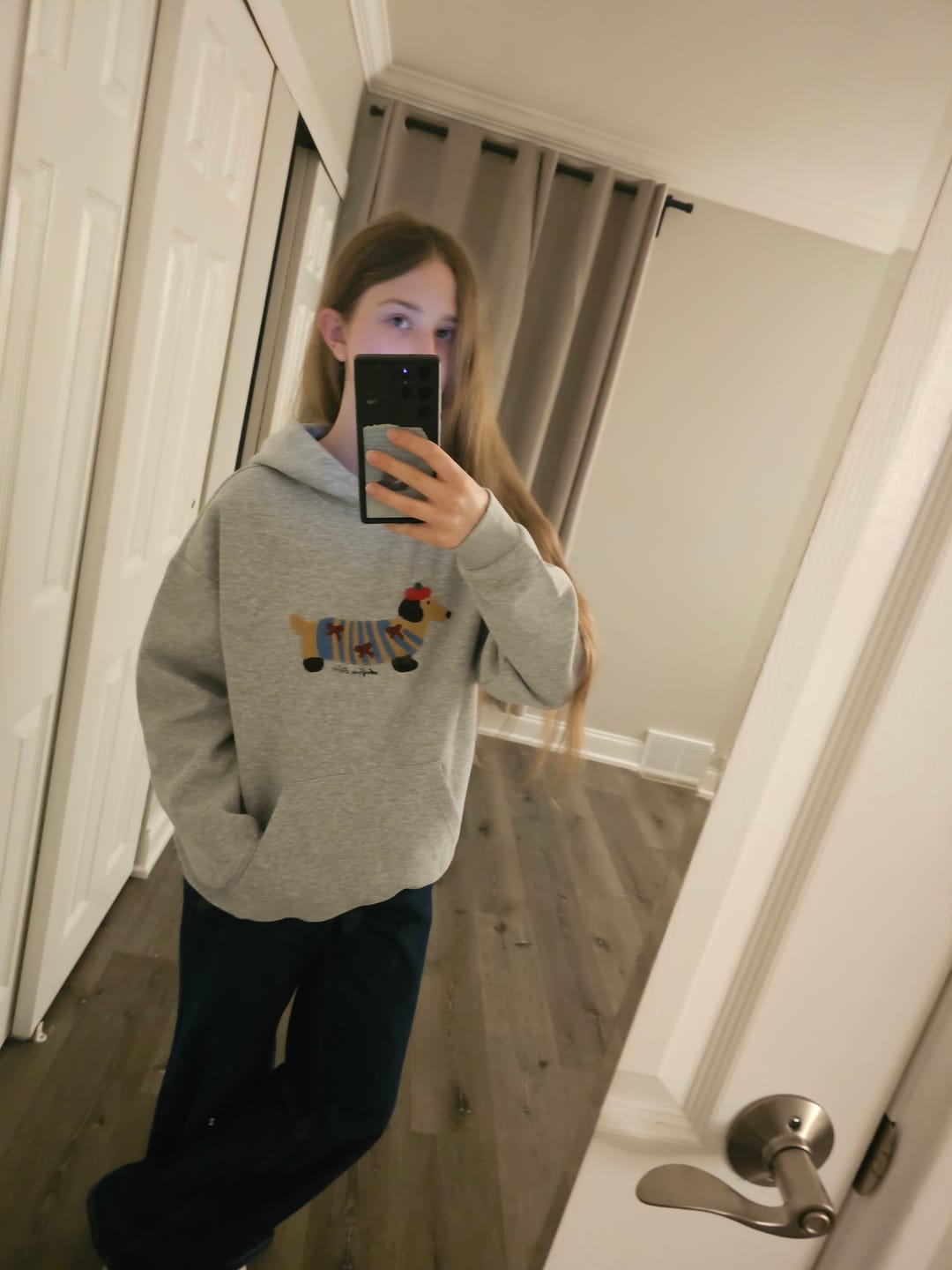 Customer photo review of Aelfric Eden Cartoon Dachshund Hoodie