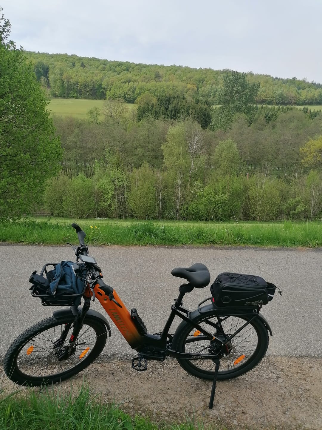 Customer photo review of Front Basket For Lankeleisi MG600 Plus/Wombat-1/MG600 Lite
