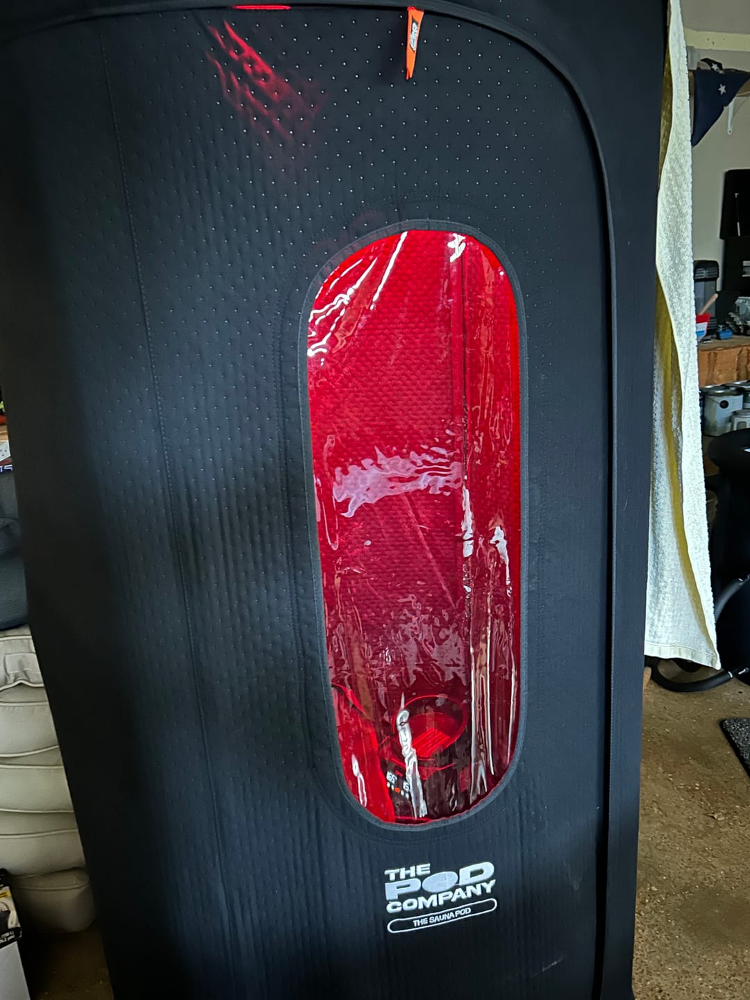 Customer photo review of The Sauna Pod 2.0