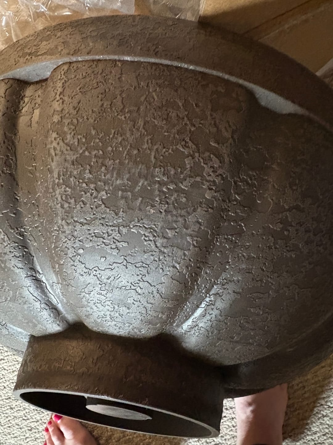 Customer photo review of Bari 5-In-1 Cordless Fluted Fountain