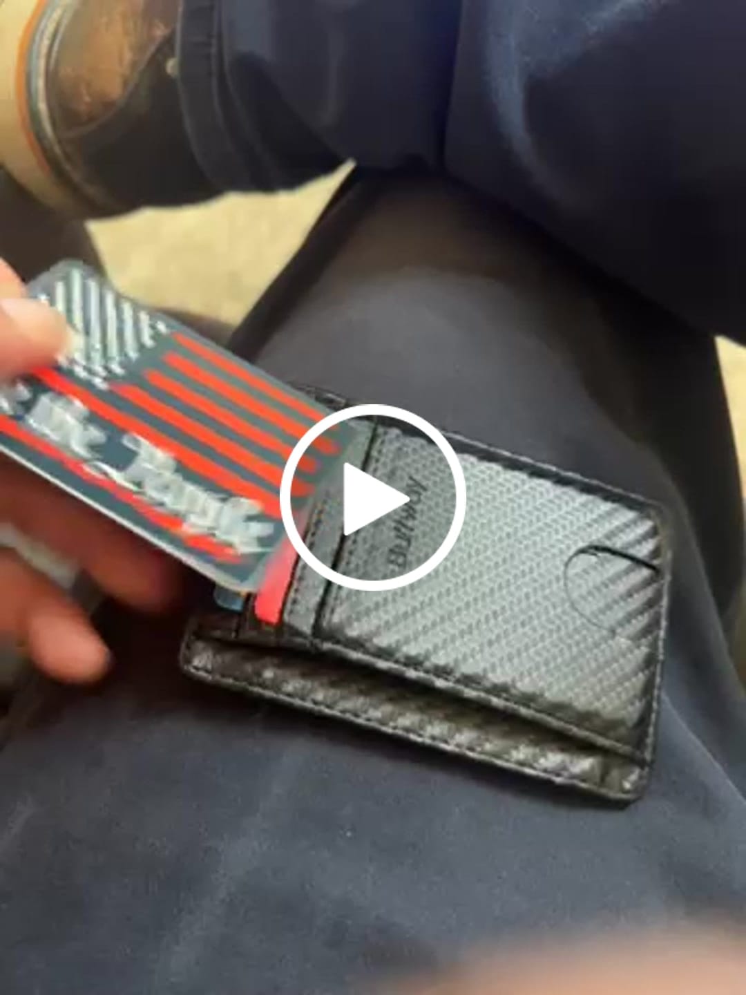 Customer video review of We The People Flag Credit Card Skin Decal