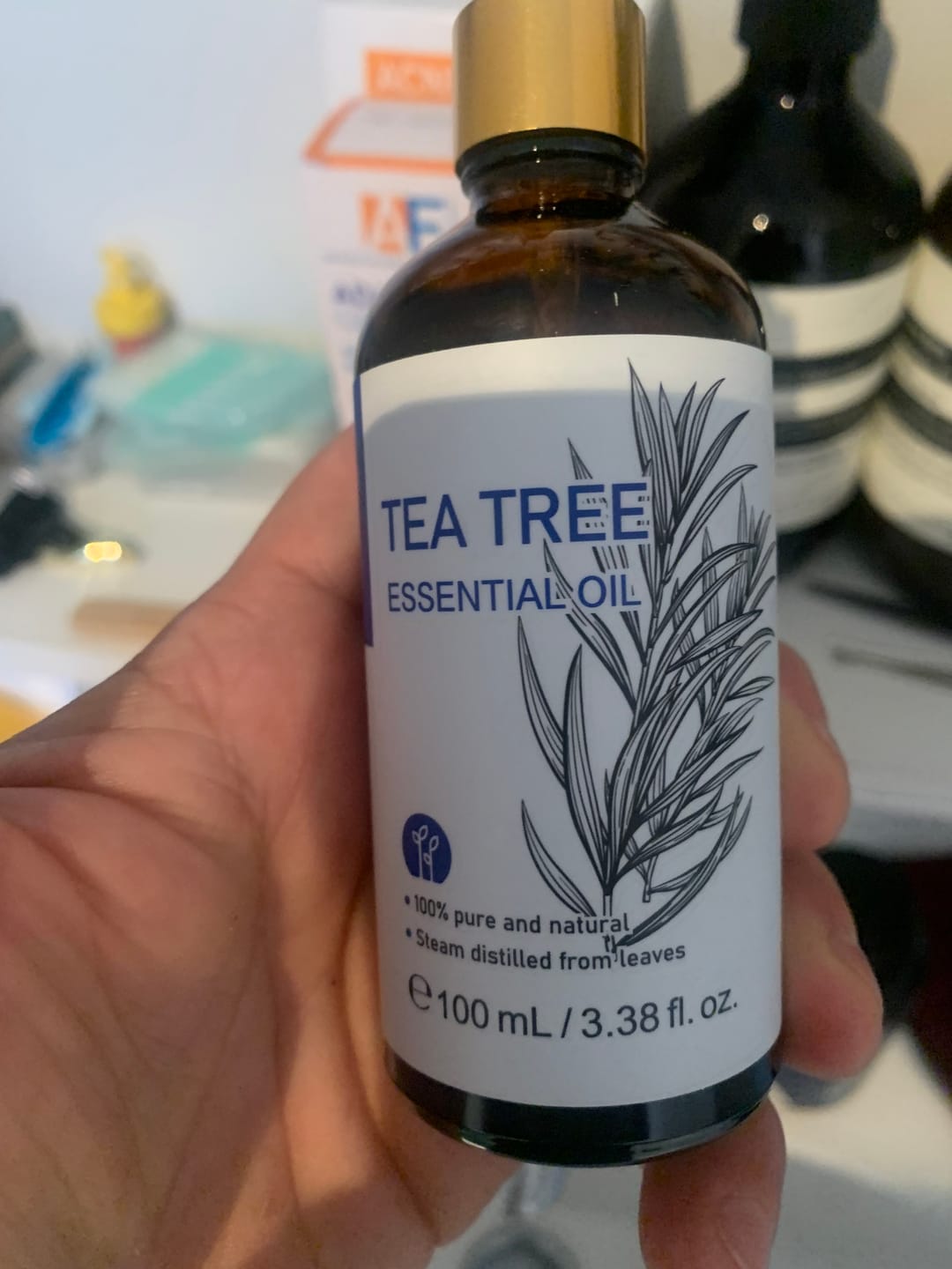 Customer photo review of Tea Tree Essential Oil