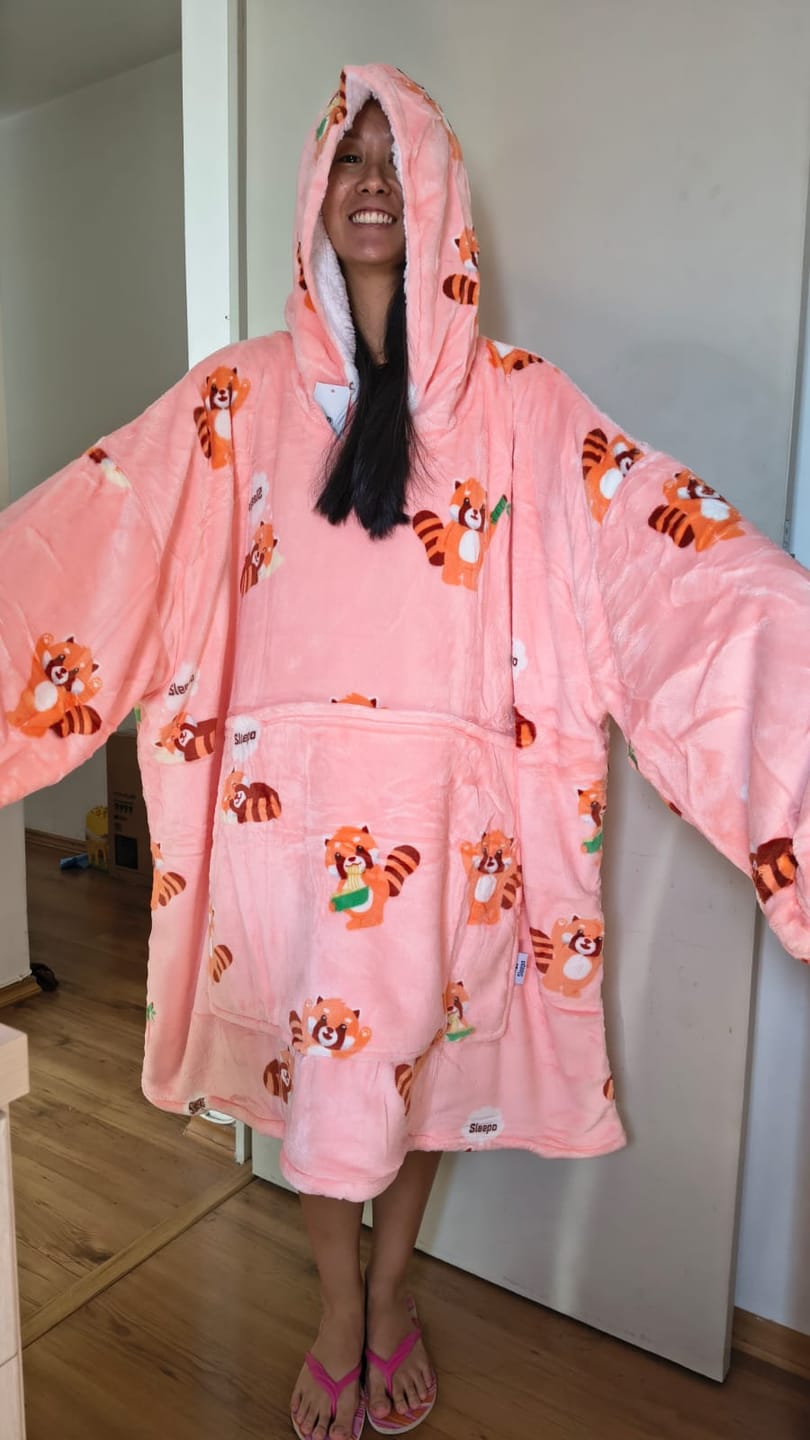 Customer photo review of Sleepo Red Panda
