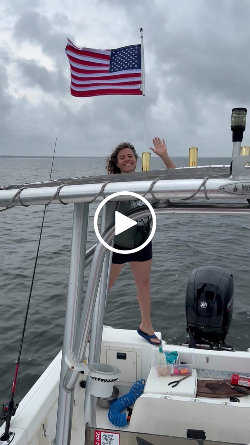 Customer video review of 16" x 24" Boat Flag Set