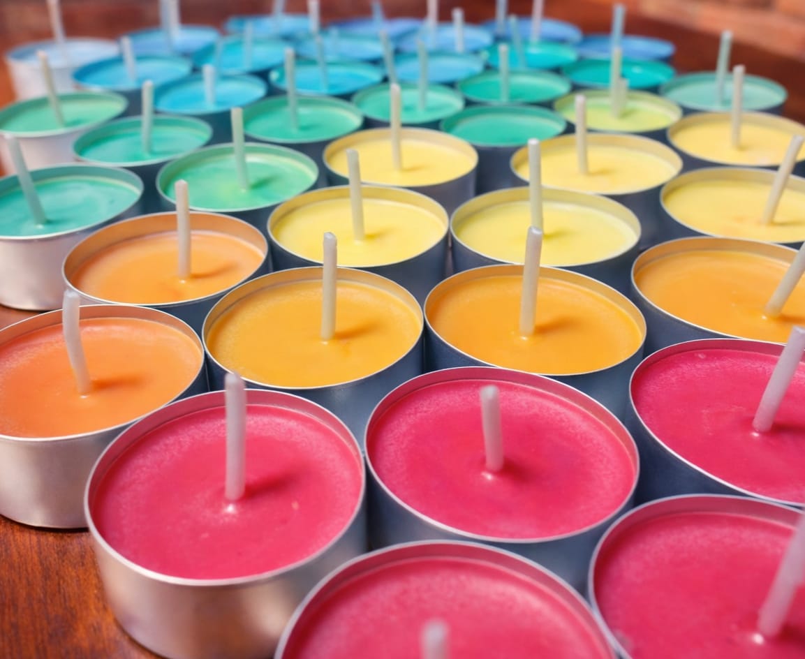 Customer photo review of ENVASES PARA VELAS DE TÉ