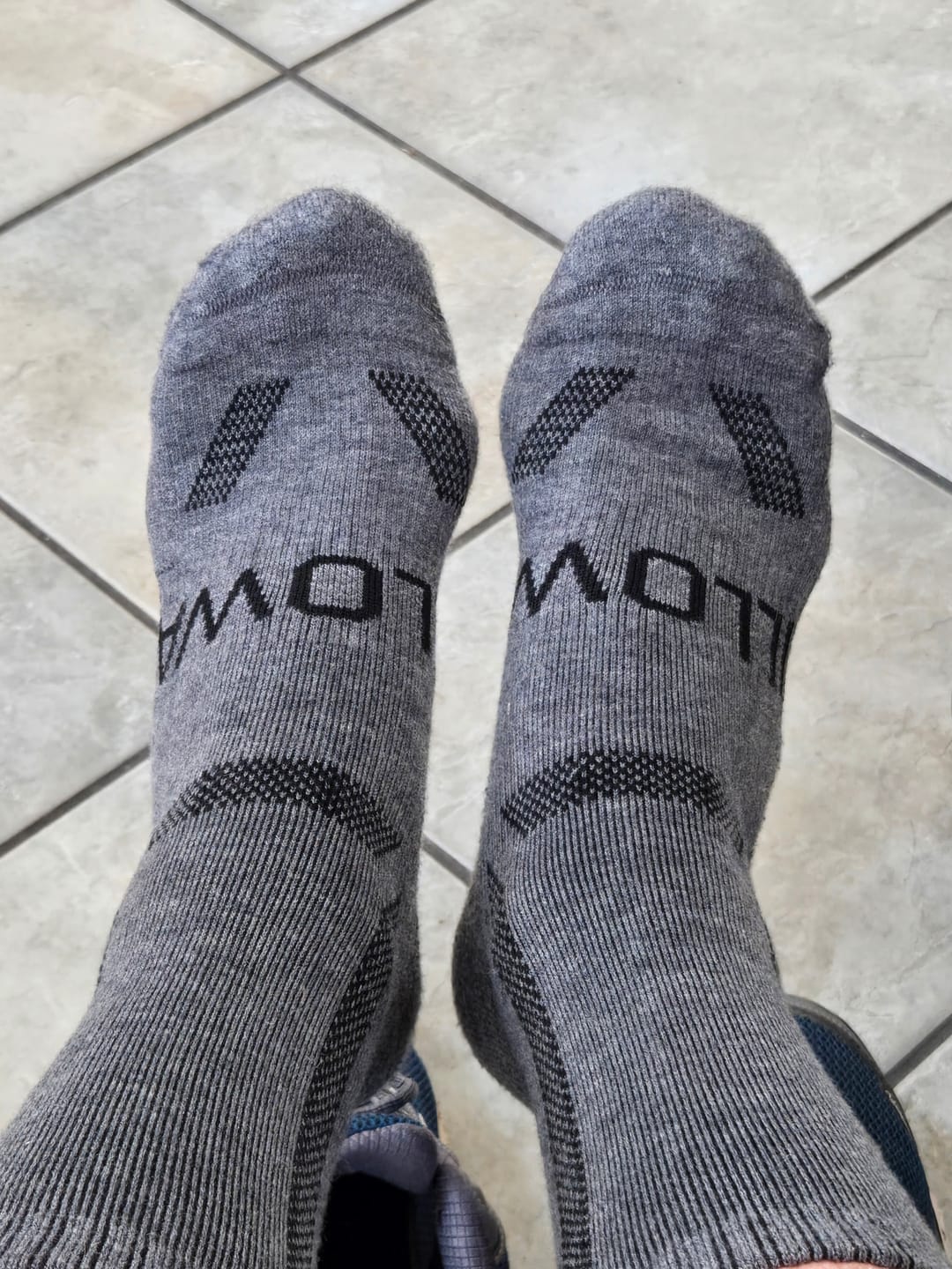 Customer photo review of Men's Alpaca Socks