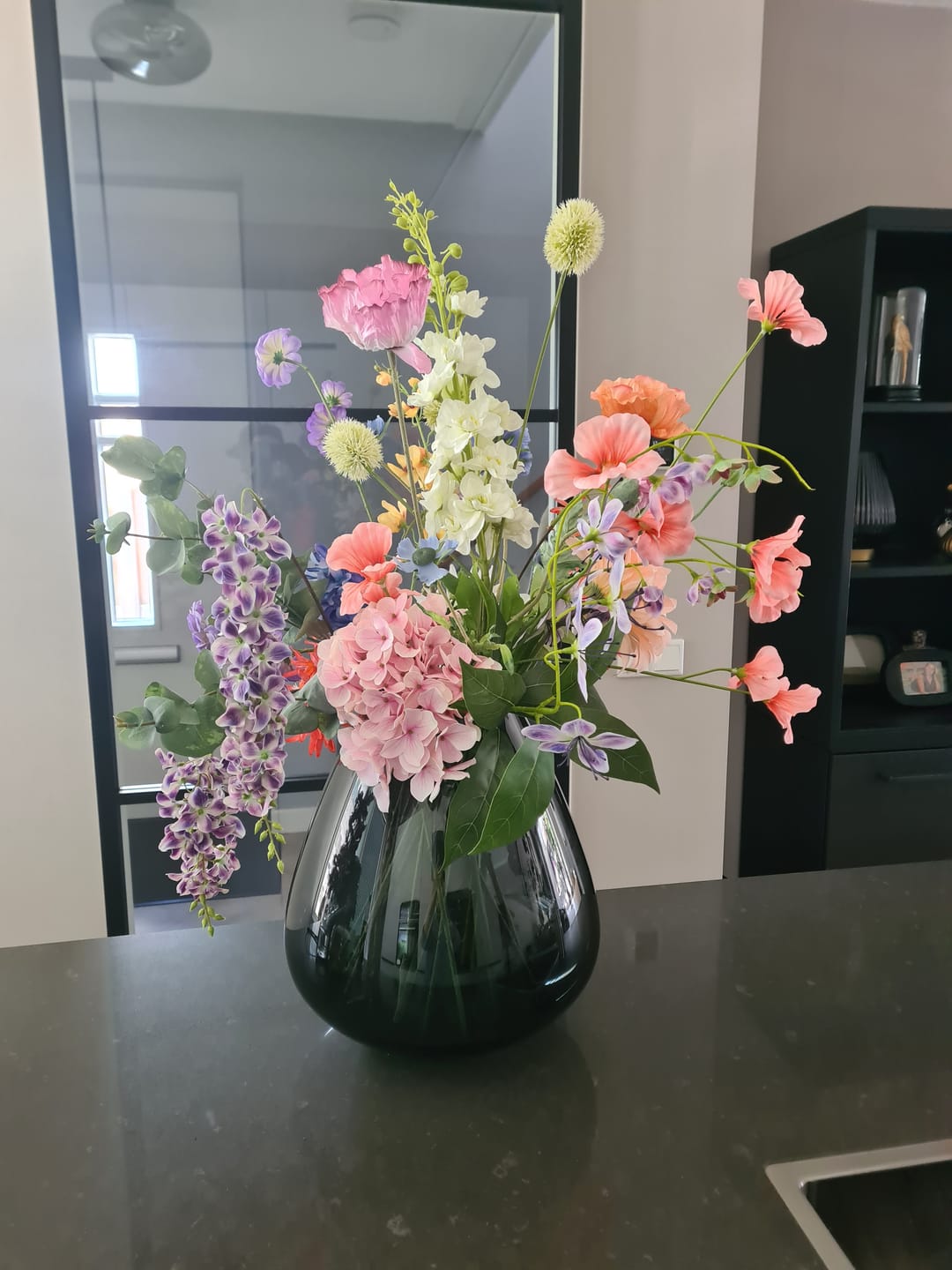 Customer photo review of Zijden Boeket - Royaal Pastel