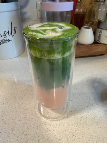 Customer photo review of FLUR Iced Coffee Glass (Replacement)