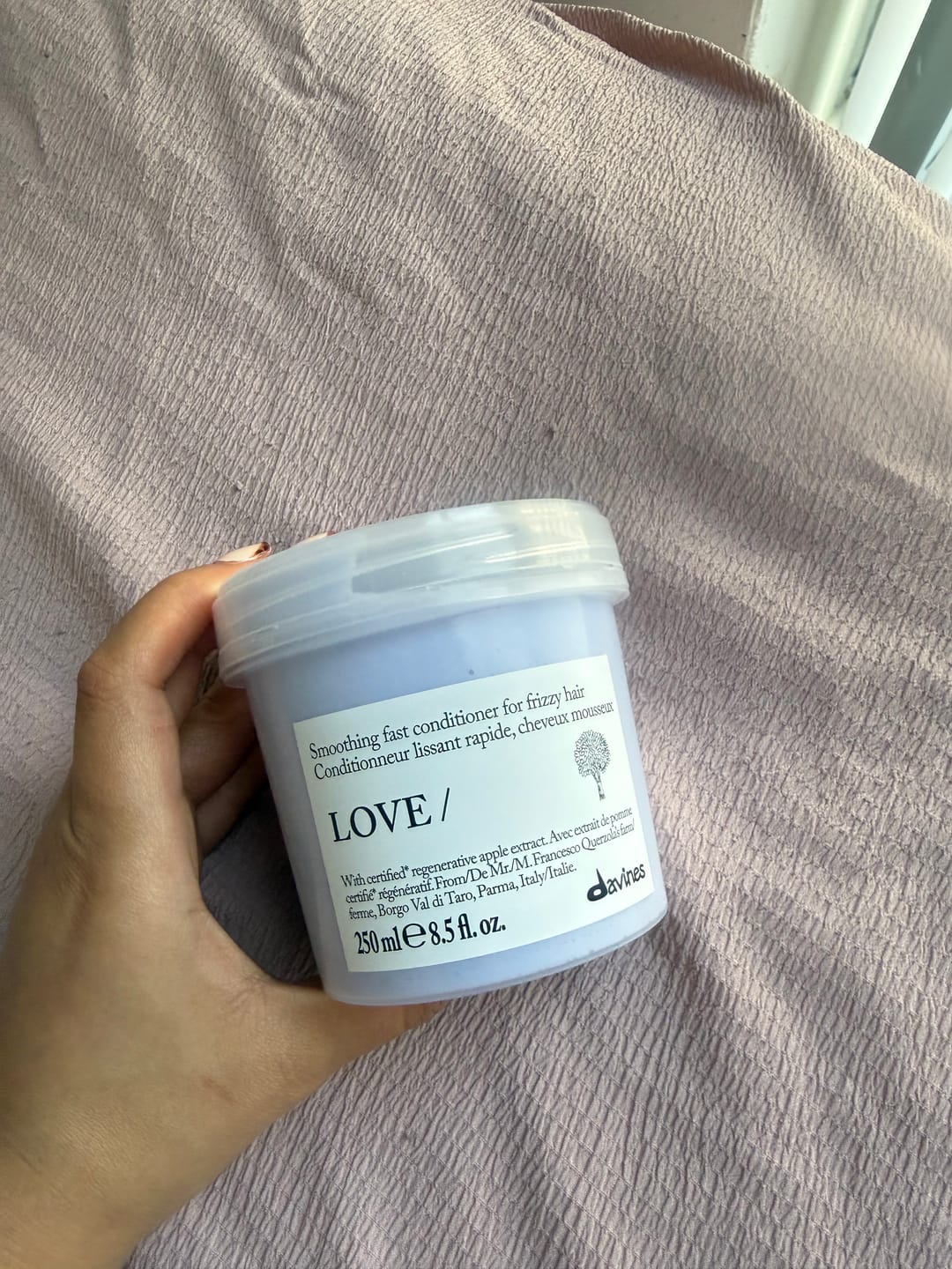 Customer photo review of LOVE SMOOTHING Conditioner